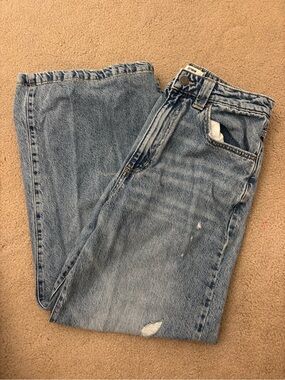 Cotton On Light Blue Wide Leg Jeans